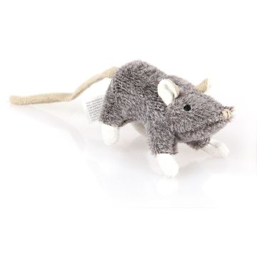 swisspet Mousy mit Catnip 4x6x19cm grau