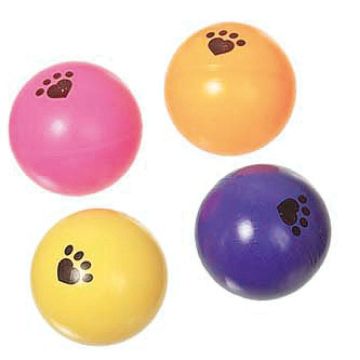 swisspet Katzenspielball Pfote D=4cm ass