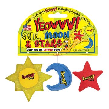 Yeowww Sun Moon & Stars 3 Stk., 8-10cm