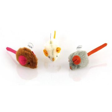 swisspet Catsy Maus mit Soundchip  6.5cm