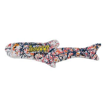Yeowww Pollock Fish 25cm mit Catnip
