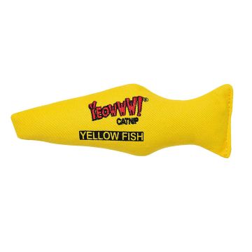 Yeowww Yellow Fish 17.5cm mit Catnip