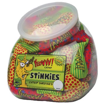 Stinkies in Glas Trommel Display 51Stk