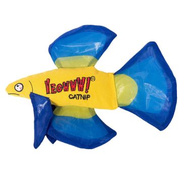 Yeowww Mo Betta Fish - Blue, 16.5cm