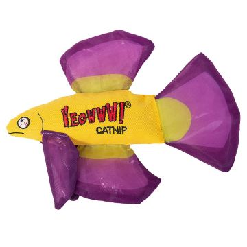 Yeowww Mo Betta Fish - Purple, 16.5cm