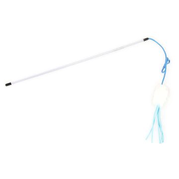 swisspet Katzenspielangel Wuschel, blau