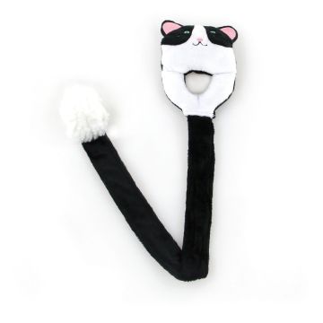 Soft-stuffed mit Raschelball schwarz