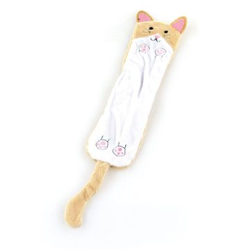 Cracker Cat mit Raschel 41cm beige