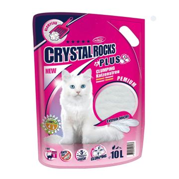 Crystal Rocks Plus,  Katzenstreu,10L