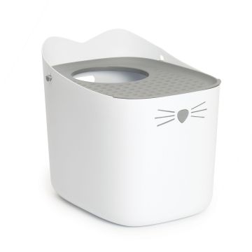 Catit Pixi Katzentoilette, grau