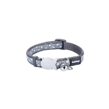 RedDingo Cat Collar Design Cool Grey XS
