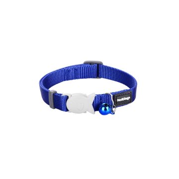 RedDingo Cat Collar Plain Dark Blue XS