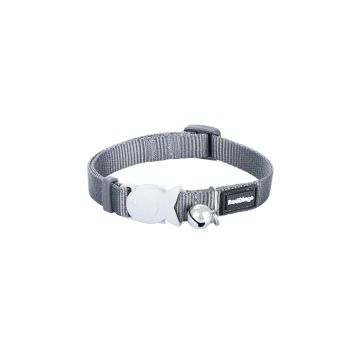 RedDingo Cat Collar Plain Grey XS