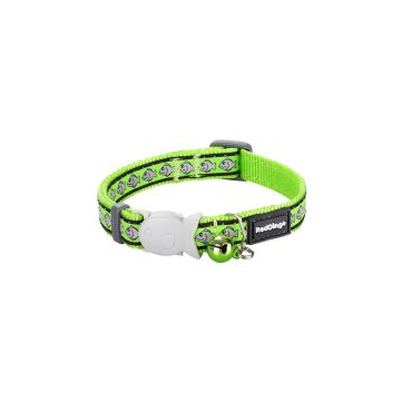 RedDingo Cat Collar Reflec Fish Green XS