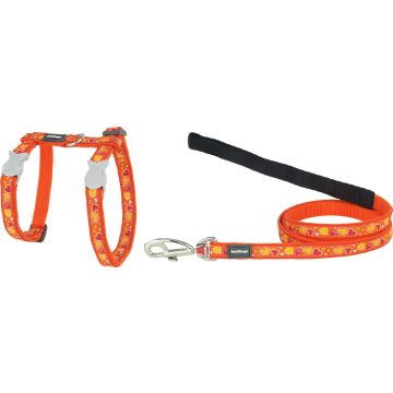 RD Cat Harness&Lead Breezy Love Orang XS
