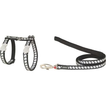 RD Cat Harness&Lead Refle Ziggy Black XS