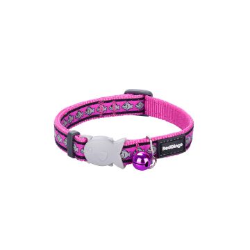 RedDingo Cat Collar Fish Pink XS
