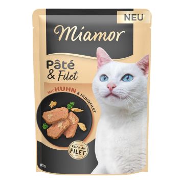 Miamor Pâté&Filet Huhn&Huhnfilet 85g