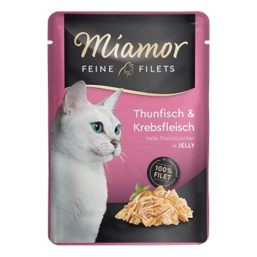 Miamor Feine Filets Thun & Krebs 100g