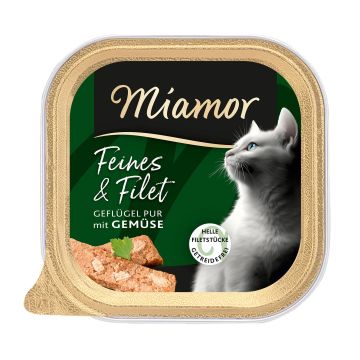 Miamor Feine&Filets Geflügel&Gemüse 100g