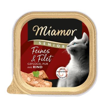 Miamor Feine&F SENIOR Geflügel&Rind 100g
