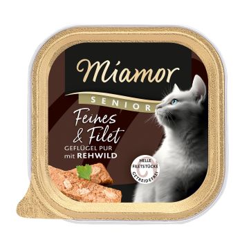 Miamor Feine&F SENIOR Geflügel&Reh 100g
