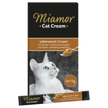Miamor Leberwurst Cream 6x15g