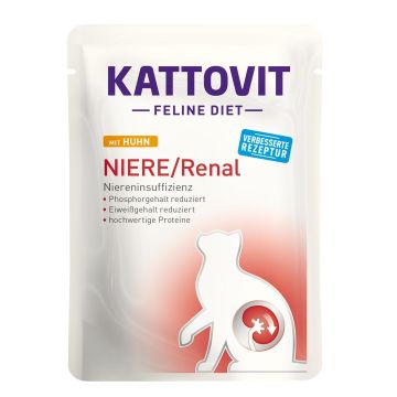 Kattovit Niere / Renal Huhn Pouch 85g