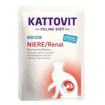 Kattovit Niere / Renal Ente Pouch 85g