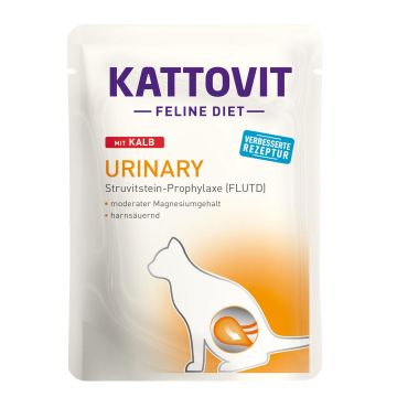 Kattovit Urinary Kalb Pouch 85g