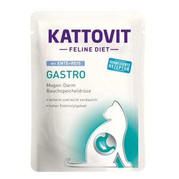 Kattovit Gastro Ente&Reis Pouch 85g