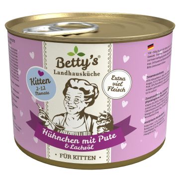 Bettys Landhausküche Huhn&Truthahn 200g
