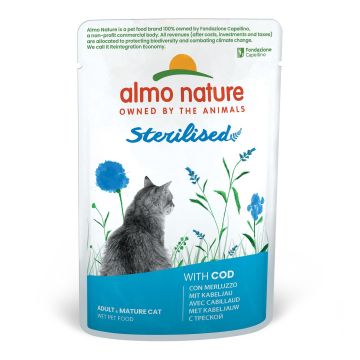 Almo Holistic Sterilised Kabeljau 70g