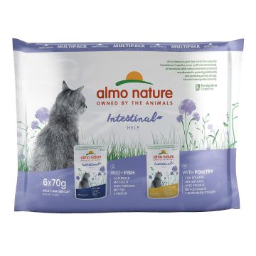 Almo Holistic Digestive Fisch+Gefl 6x70g