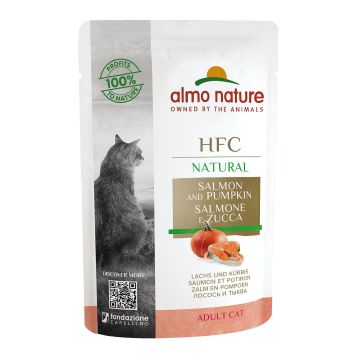 Almo HFC Natural Ad. Lachs&Kürbis 55g