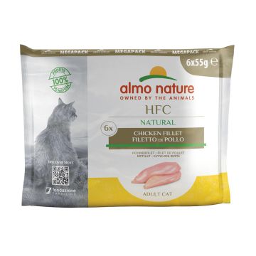 Almo HFC Natural Ad. Hühnerfilet 6x55g