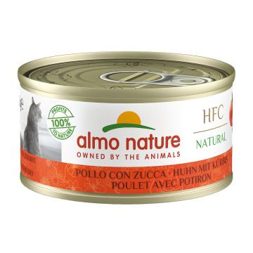 Almo HFC Natural Ad. Huhn&Kürbis 70g