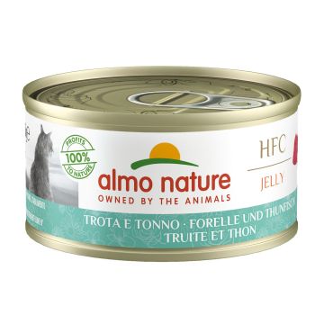 Almo HFC Jelly Ad. Forelle&Thunfis 70g