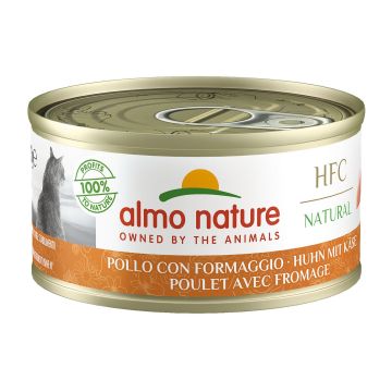 Almo HFC Natural Ad. Huhn&Käse 70g