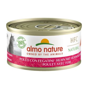 Almo HFC Natural Ad. Huhn&Leber 70g
