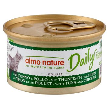 Almo Daily Ad. Mousse Thunfisch+Huhn 85g