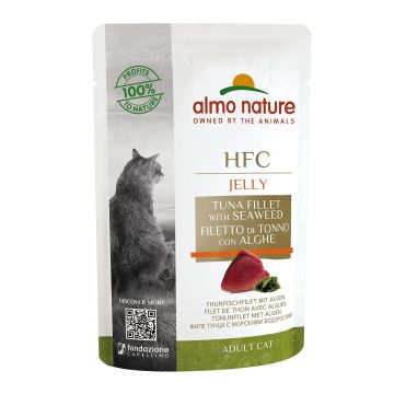 Almo HFC Jelly Thunfischfil.&Algen 55g
