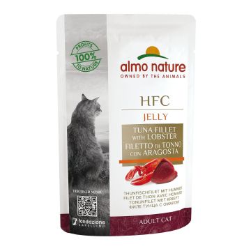 Almo HFC Jelly Thufischfile&Hummer 55g