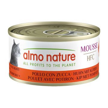Almo HFC Mousse Adult Huhn&Kürbis 70g