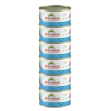 Almo HFC Natural Atlantikthunfisch 6x70g