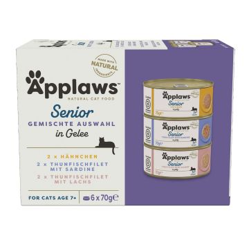 Applaws Tin Senior Multipack 6x70g