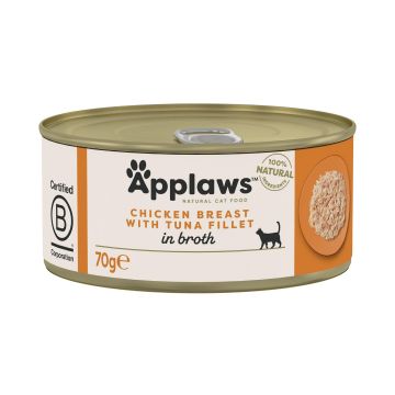 Applaws Tin Chicken with Tuna 70g
