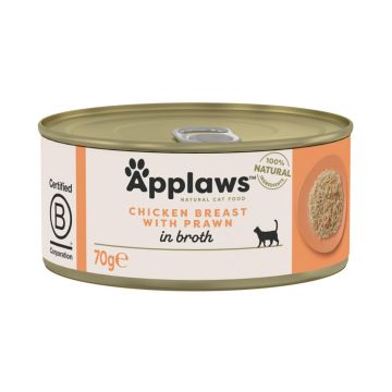 Applaws Tin Chicken Breast & prawn 70g