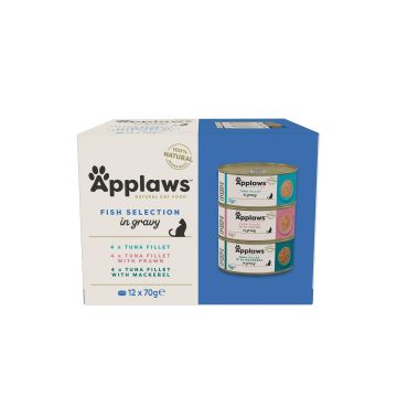 Applaws Tin Select. Fish Multip. 12x70g