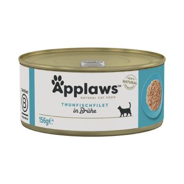 Applaws Tin Tuna Fillet in broth 156g